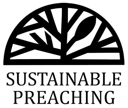 Logo Sustainable Preaching mit Text